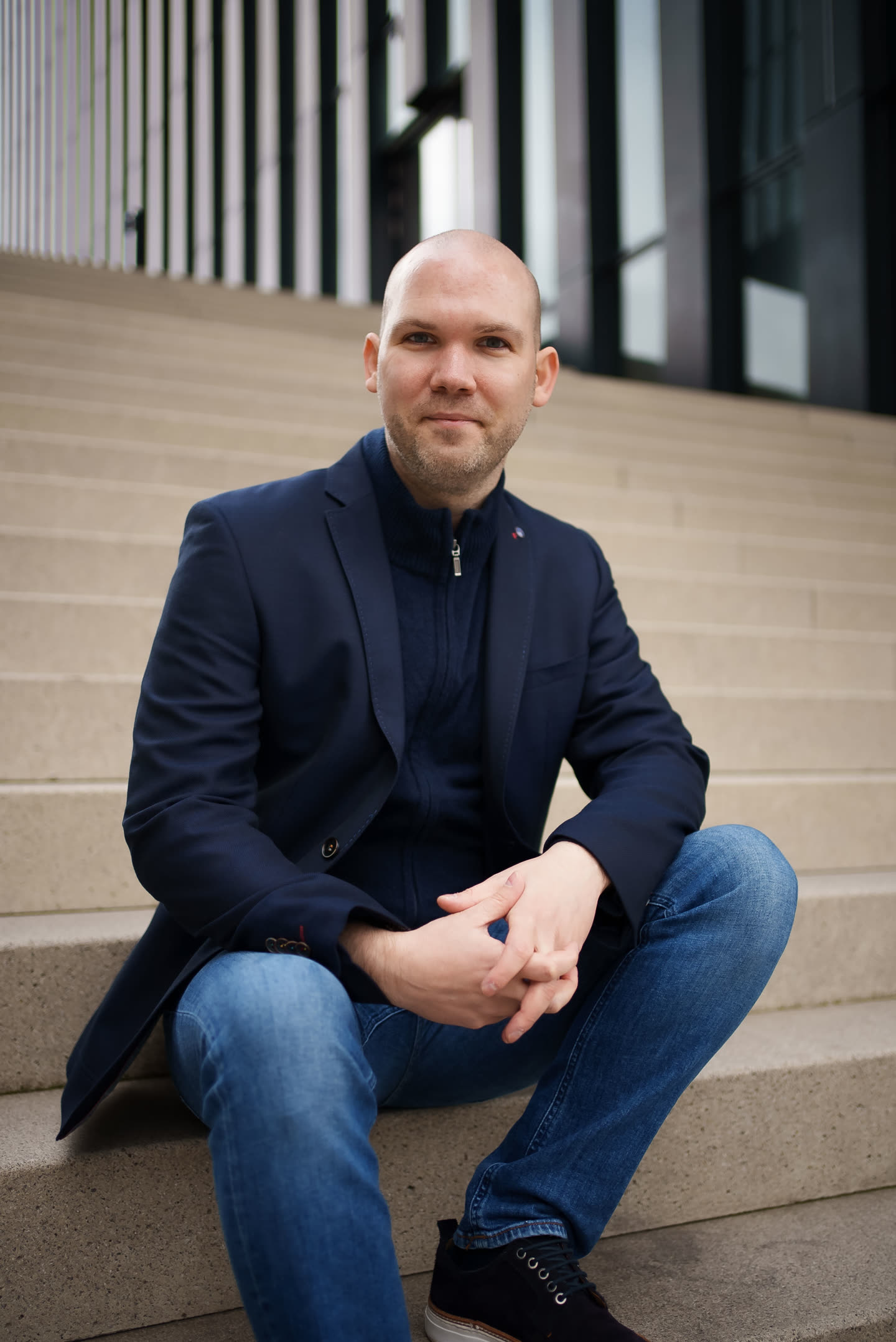 Marius Jungmann im persönlichen Gespräch